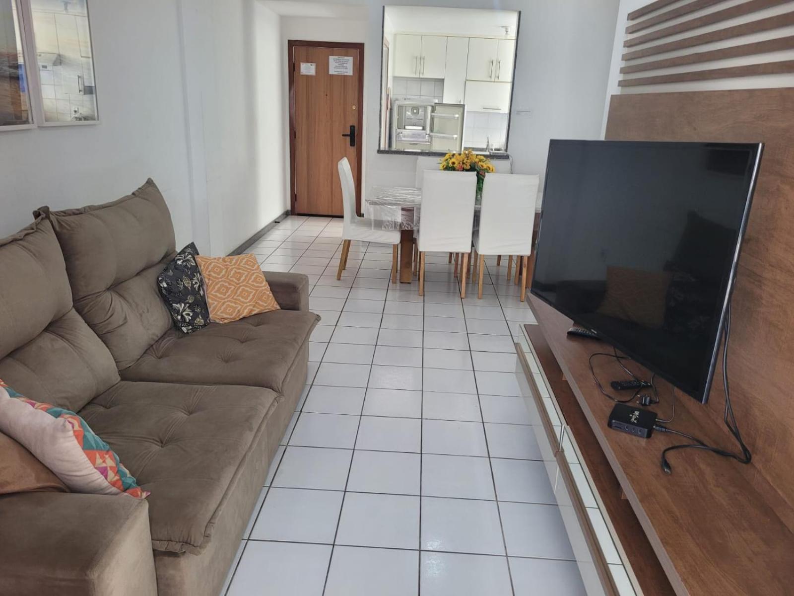Apartment Em Edificio De Frente O Mar Na Do Morro Guarapari